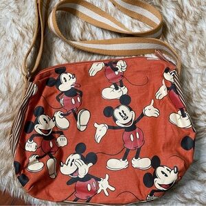 Disney coated canvas sling bag